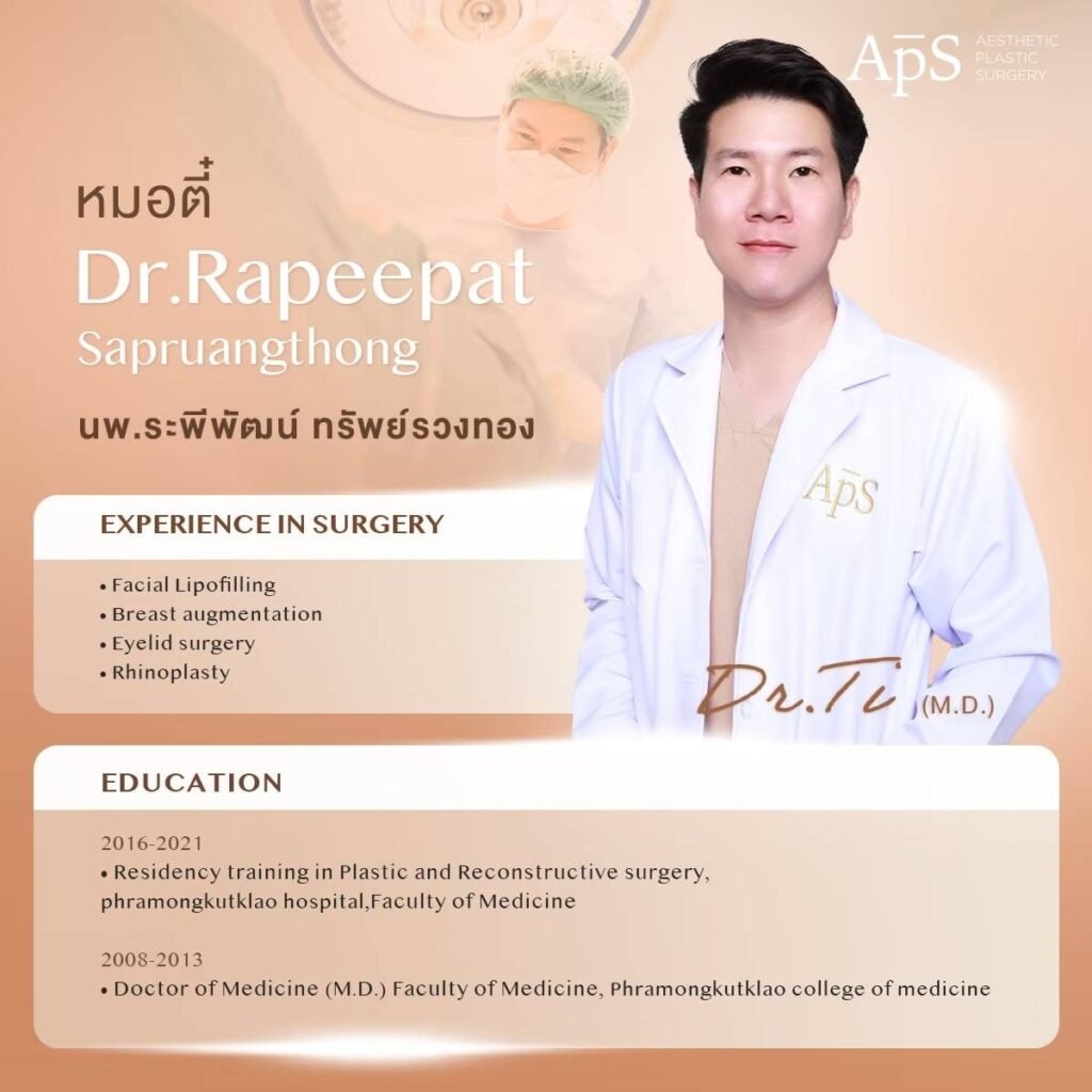 breast augmentation thailand srs gender affirming surgeon rapeepat sapruangthong dr. tee นพ. ระพีพัฒน์ ทรัพย์รวงท